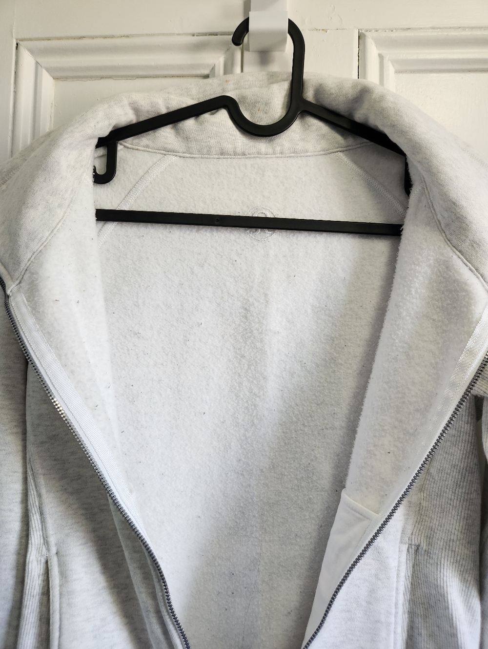Lululemon Radiant Jacket II Heathered White - Size 4 - Picture 6 of 11